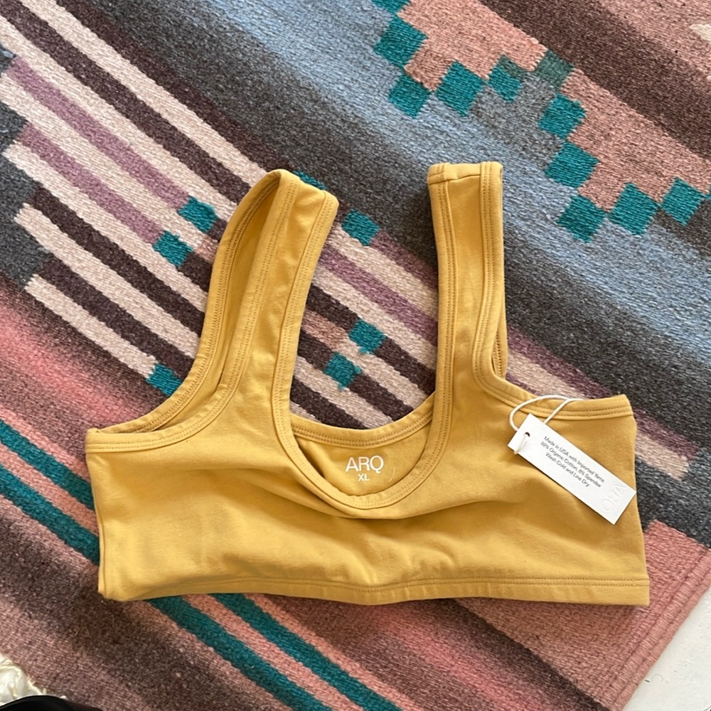 Beautiful marigold ARQ bralette - never worn